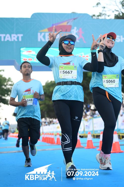 Race photo from KBP City Run 2024