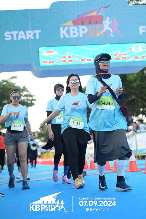 Race photo from KBP City Run 2024