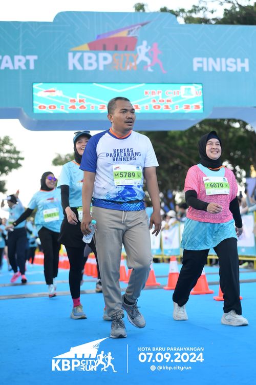 Race photo from KBP City Run 2024