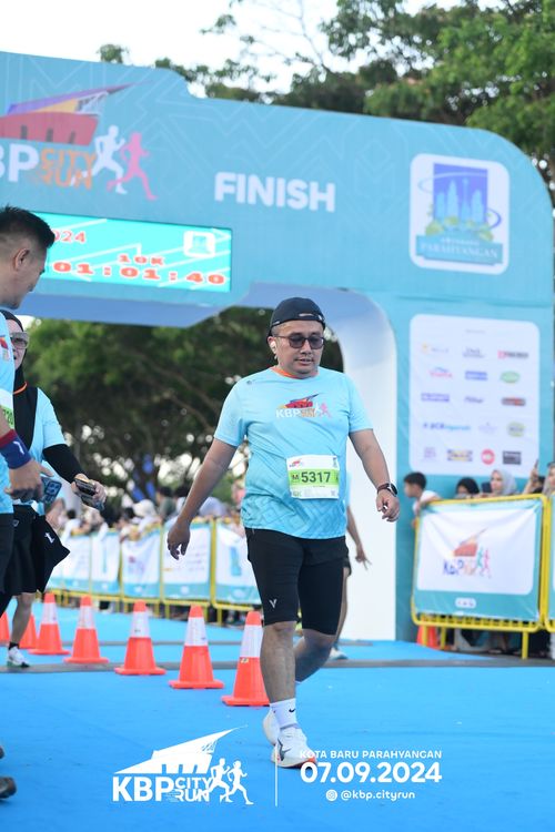 Race photo from KBP City Run 2024
