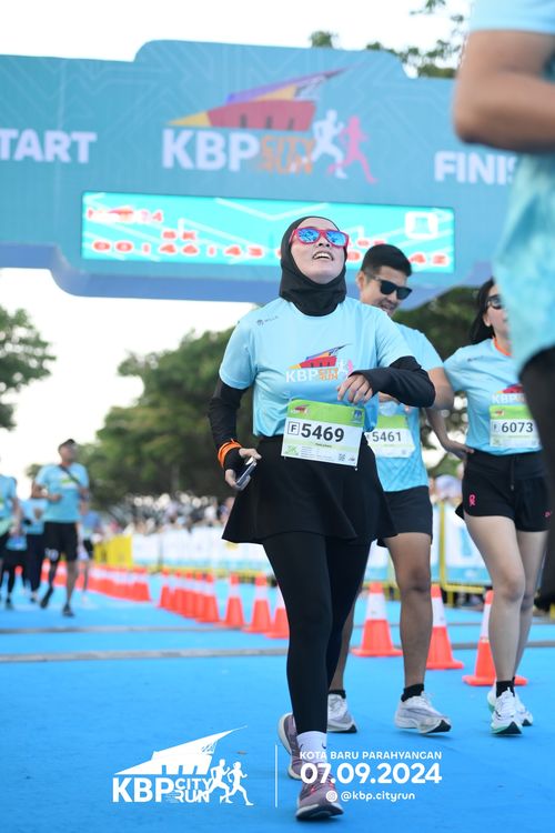 Race photo from KBP City Run 2024