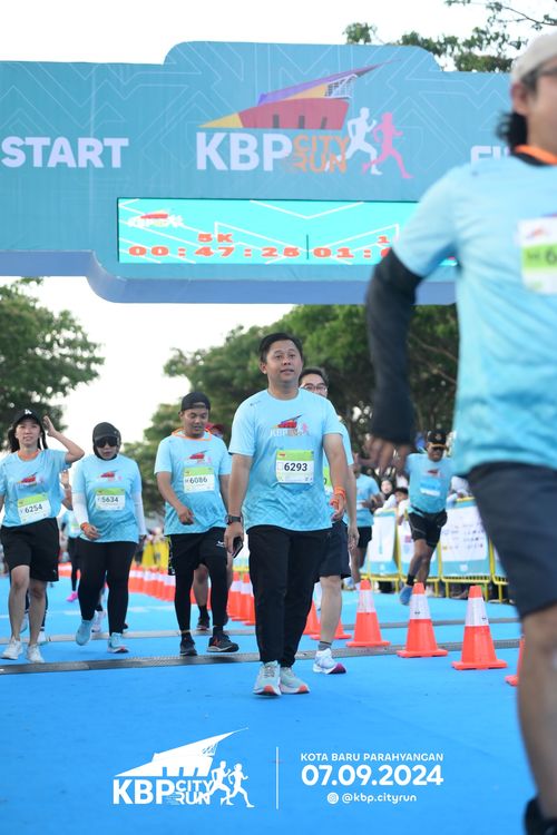 Race photo from KBP City Run 2024