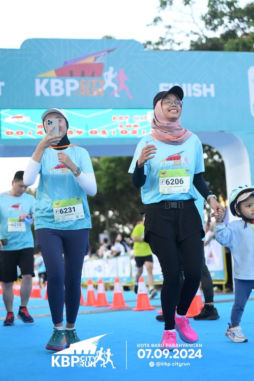 Race photo from KBP City Run 2024