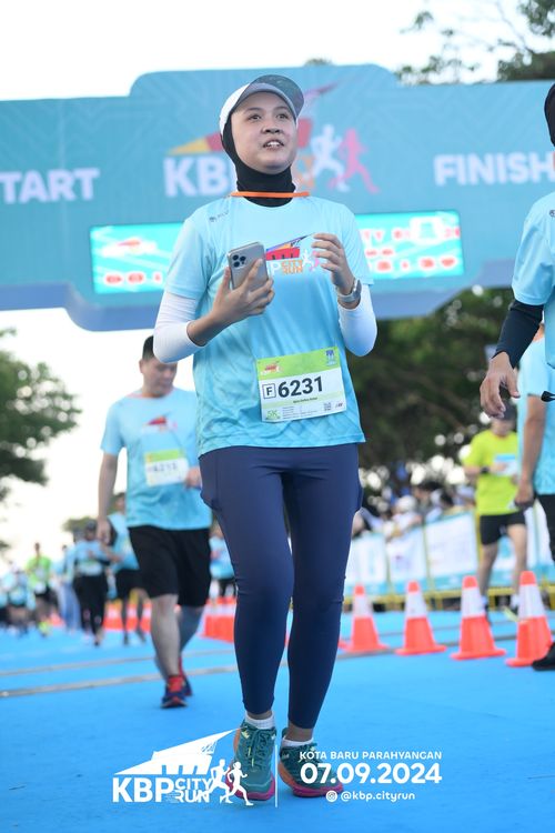 Race photo from KBP City Run 2024