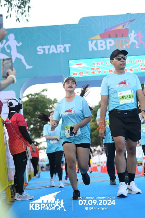 Race photo from KBP City Run 2024
