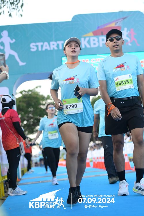 Race photo from KBP City Run 2024