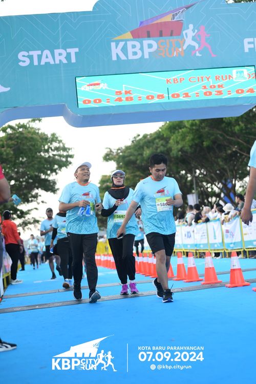Race photo from KBP City Run 2024