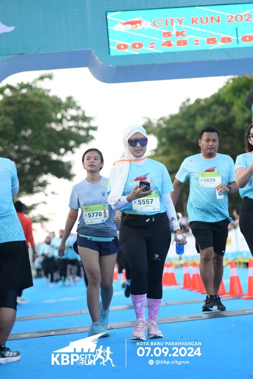 Race photo from KBP City Run 2024