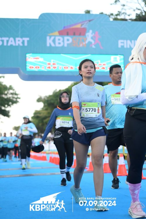 Race photo from KBP City Run 2024