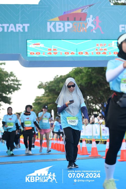 Race photo from KBP City Run 2024