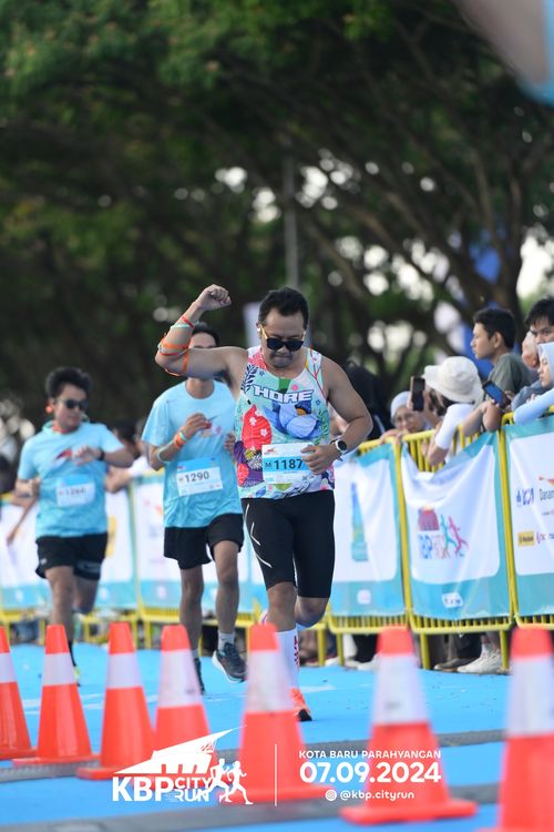 Race photo from KBP City Run 2024