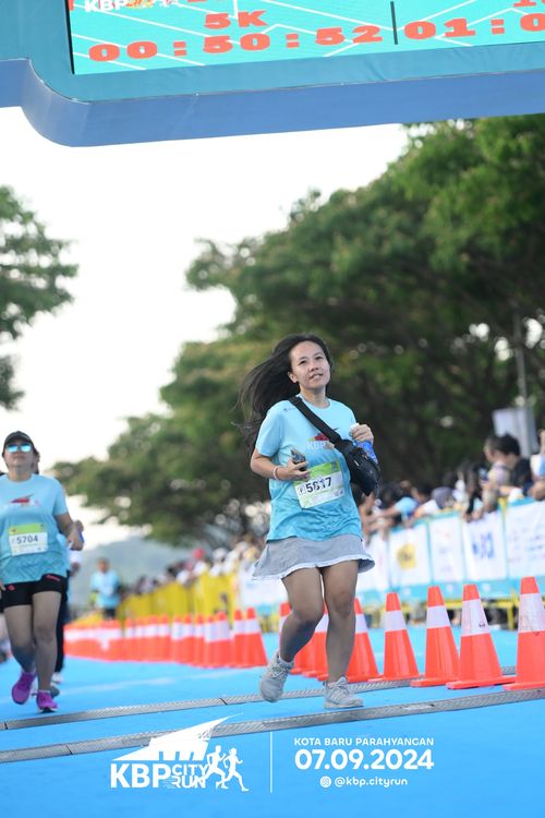 Race photo from KBP City Run 2024
