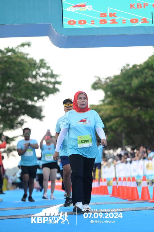 Race photo from KBP City Run 2024