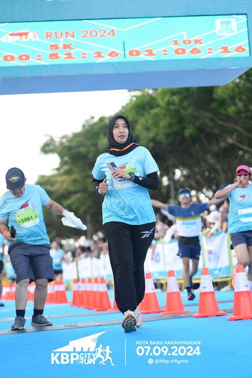 Race photo from KBP City Run 2024