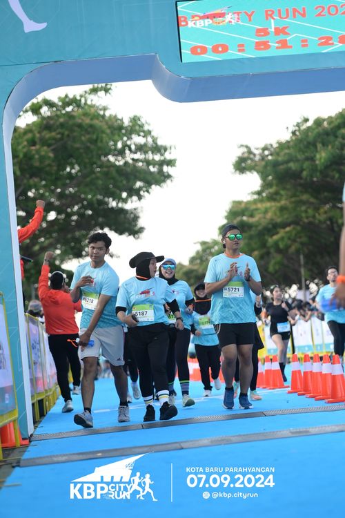 Race photo from KBP City Run 2024