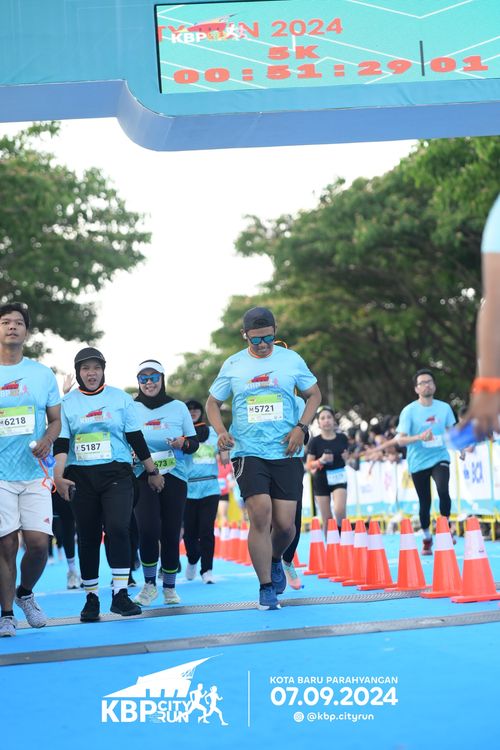 Race photo from KBP City Run 2024