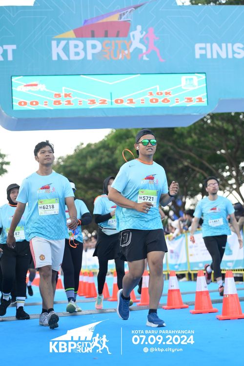Race photo from KBP City Run 2024