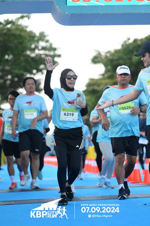 Race photo from KBP City Run 2024