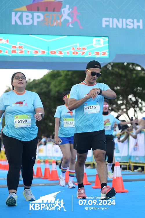 Race photo from KBP City Run 2024