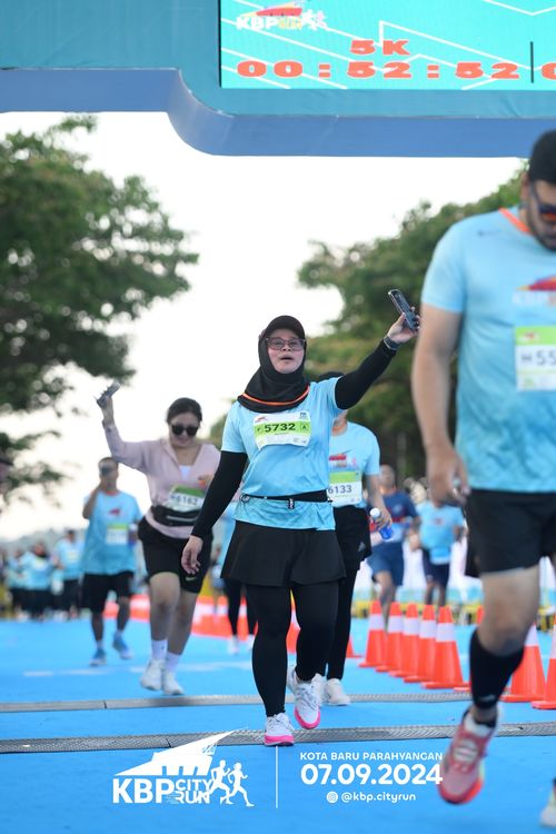 Race photo from KBP City Run 2024