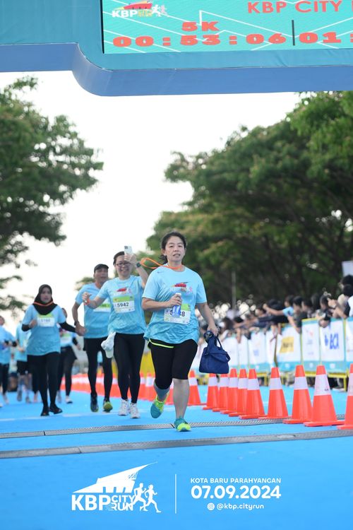 Race photo from KBP City Run 2024