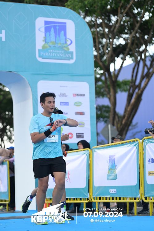 Race photo from KBP City Run 2024