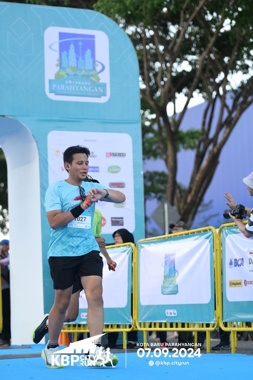 Race photo from KBP City Run 2024