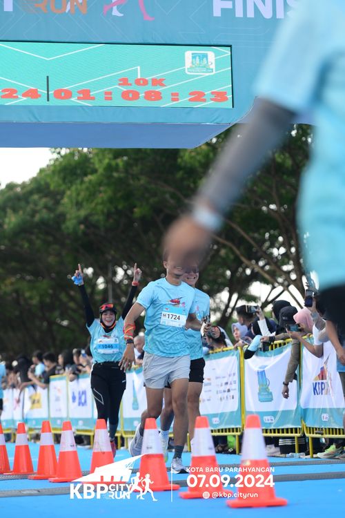 Race photo from KBP City Run 2024