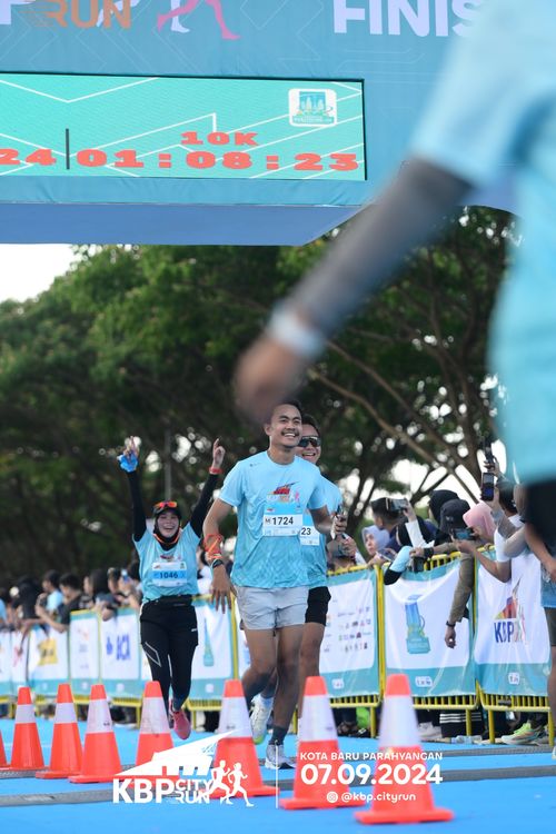 Race photo from KBP City Run 2024