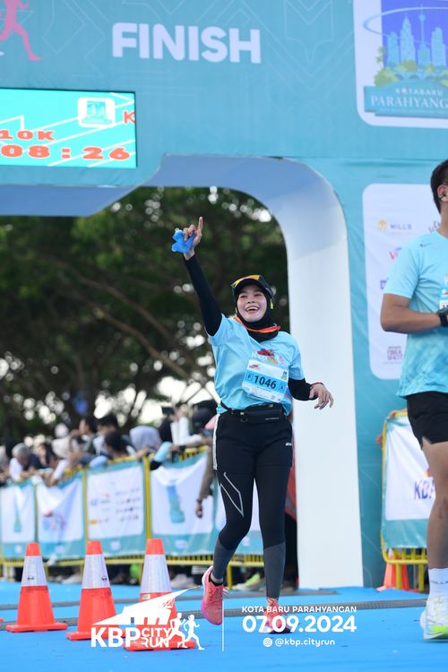 Race photo from KBP City Run 2024