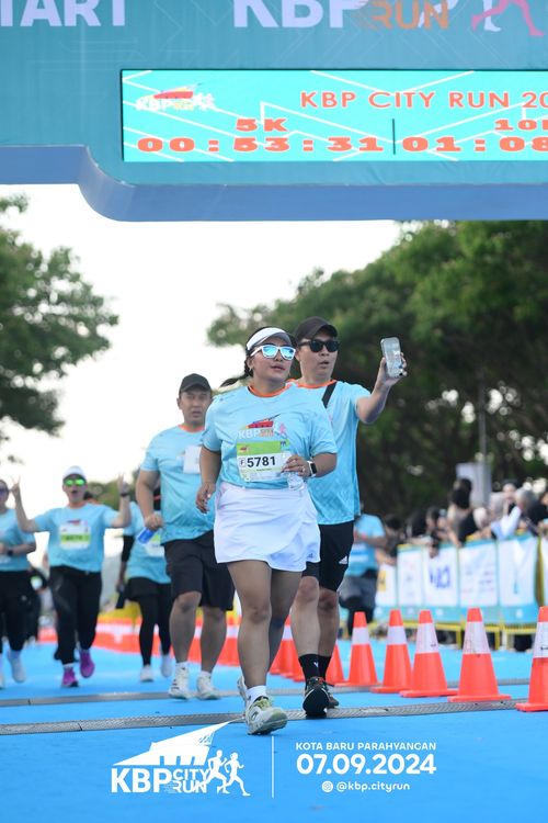 Race photo from KBP City Run 2024