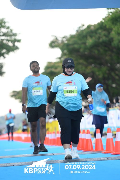 Race photo from KBP City Run 2024