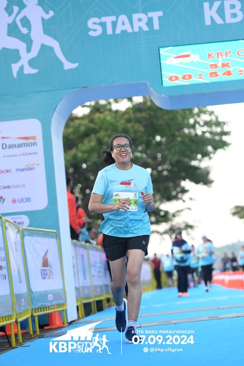 Race photo from KBP City Run 2024