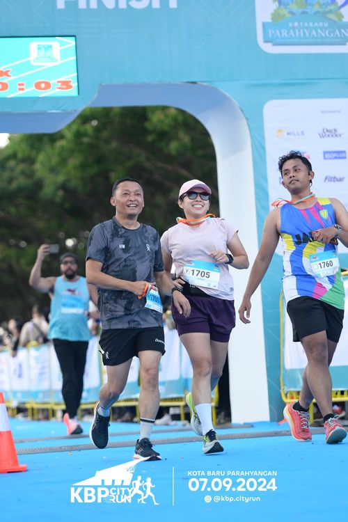 Race photo from KBP City Run 2024