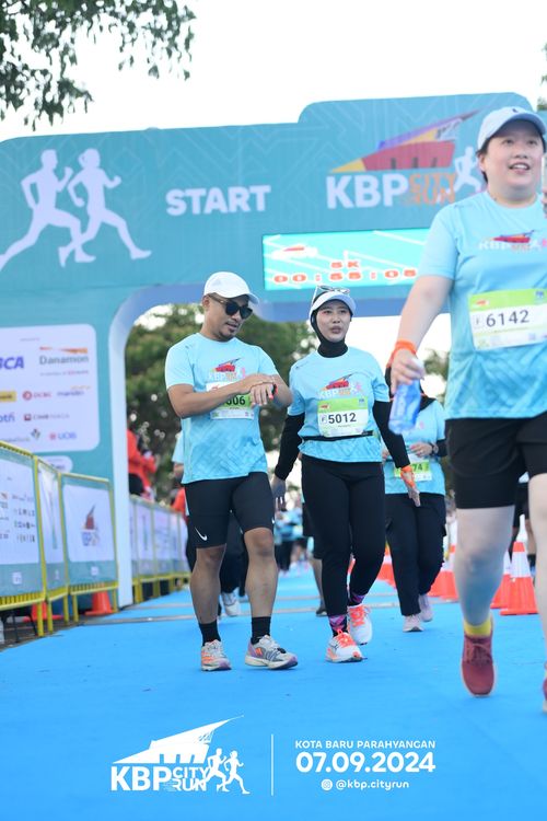 Race photo from KBP City Run 2024