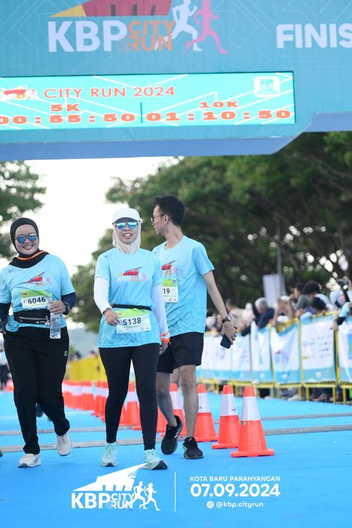 Race photo from KBP City Run 2024