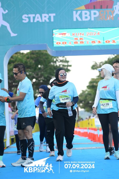 Race photo from KBP City Run 2024