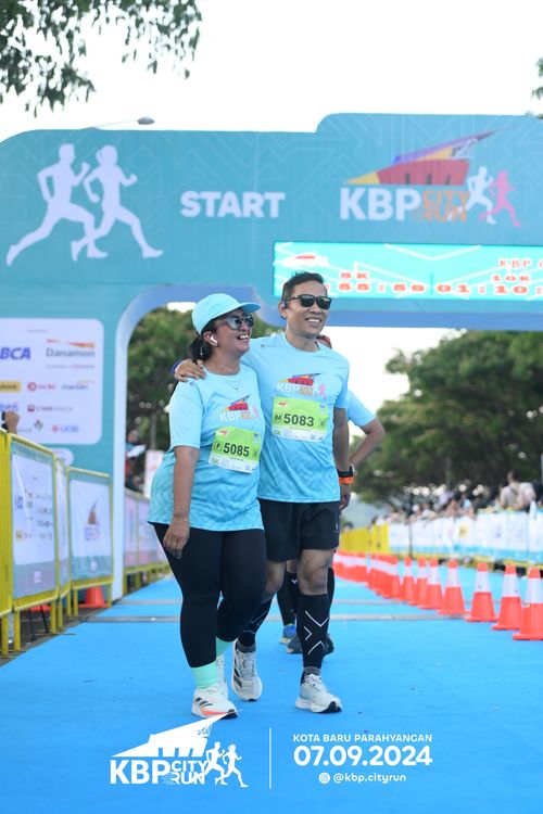 Race photo from KBP City Run 2024