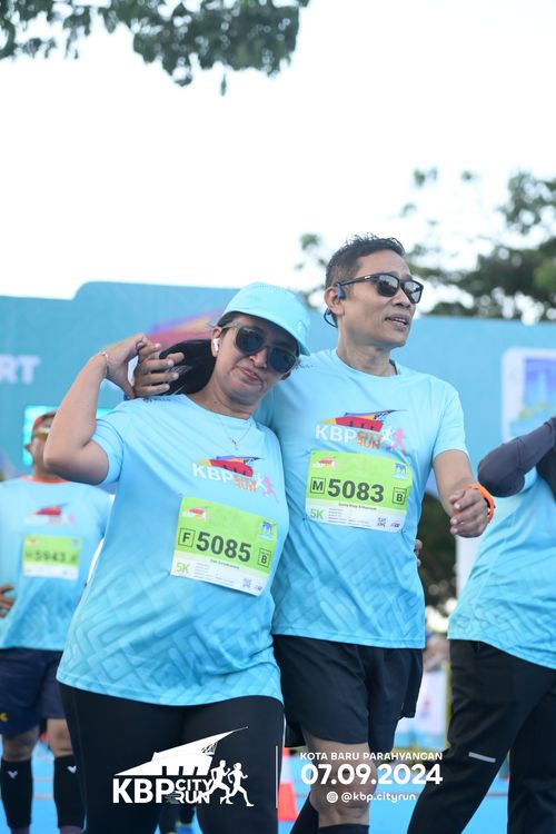 Race photo from KBP City Run 2024
