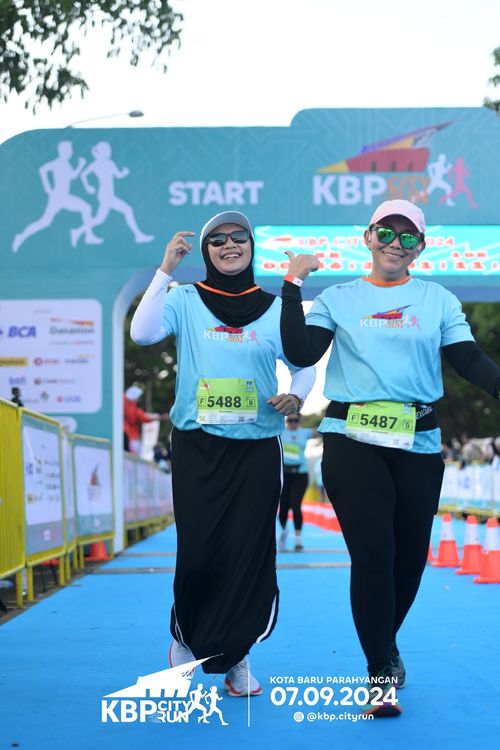 Race photo from KBP City Run 2024