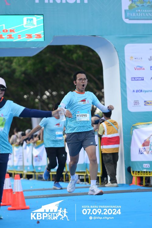 Race photo from KBP City Run 2024