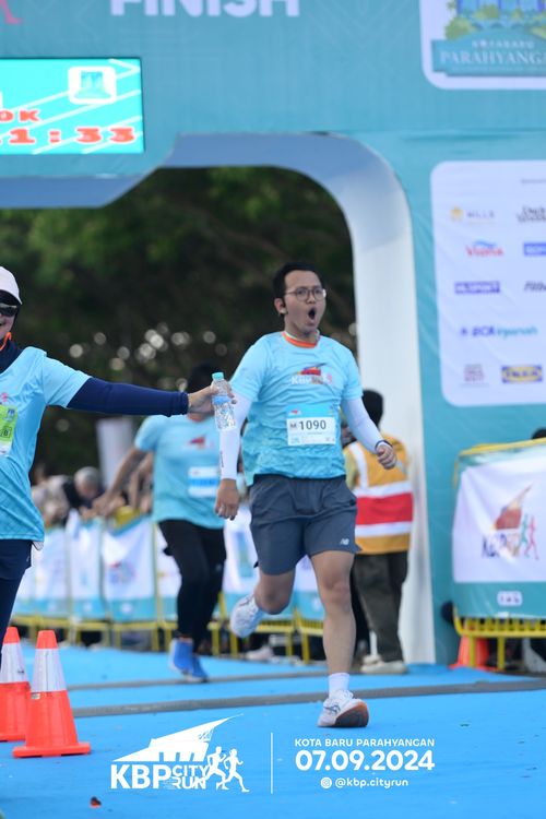 Race photo from KBP City Run 2024
