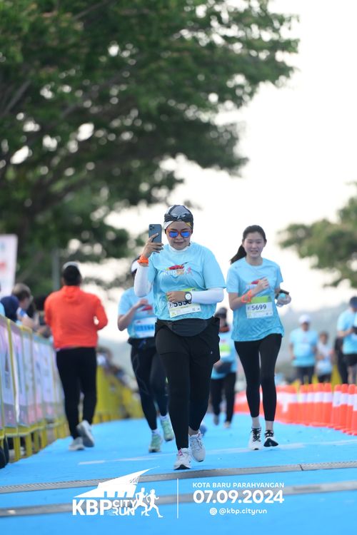 Race photo from KBP City Run 2024