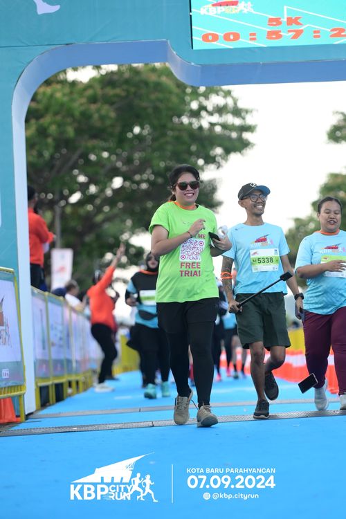 Race photo from KBP City Run 2024