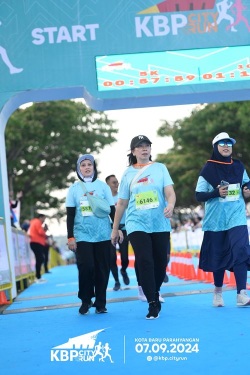 Race photo from KBP City Run 2024