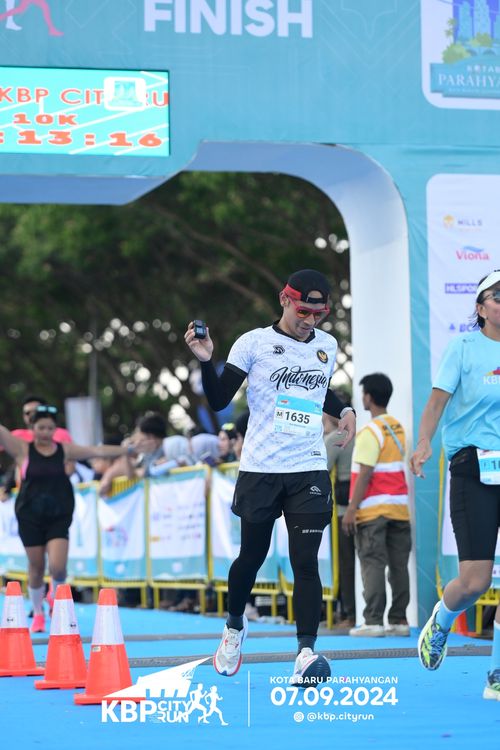 Race photo from KBP City Run 2024