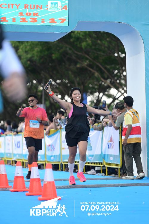 Race photo from KBP City Run 2024