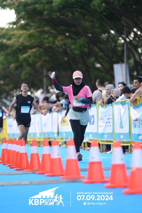 Race photo from KBP City Run 2024