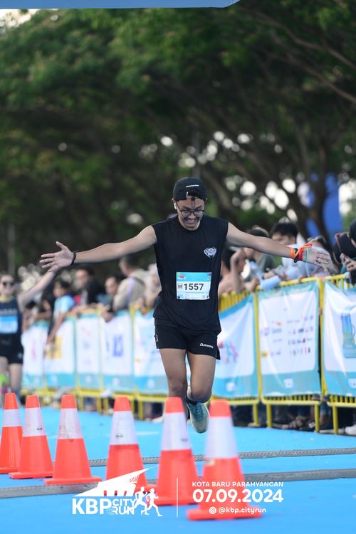 Race photo from KBP City Run 2024