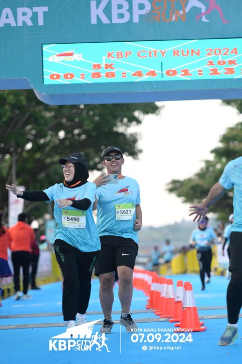 Race photo from KBP City Run 2024